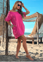 Kleid z krótkimi rękawami Light Feeling Olivgrün