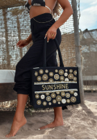Pleciona Tasche wyszywana koralikami boho Sunshine Beads Beige