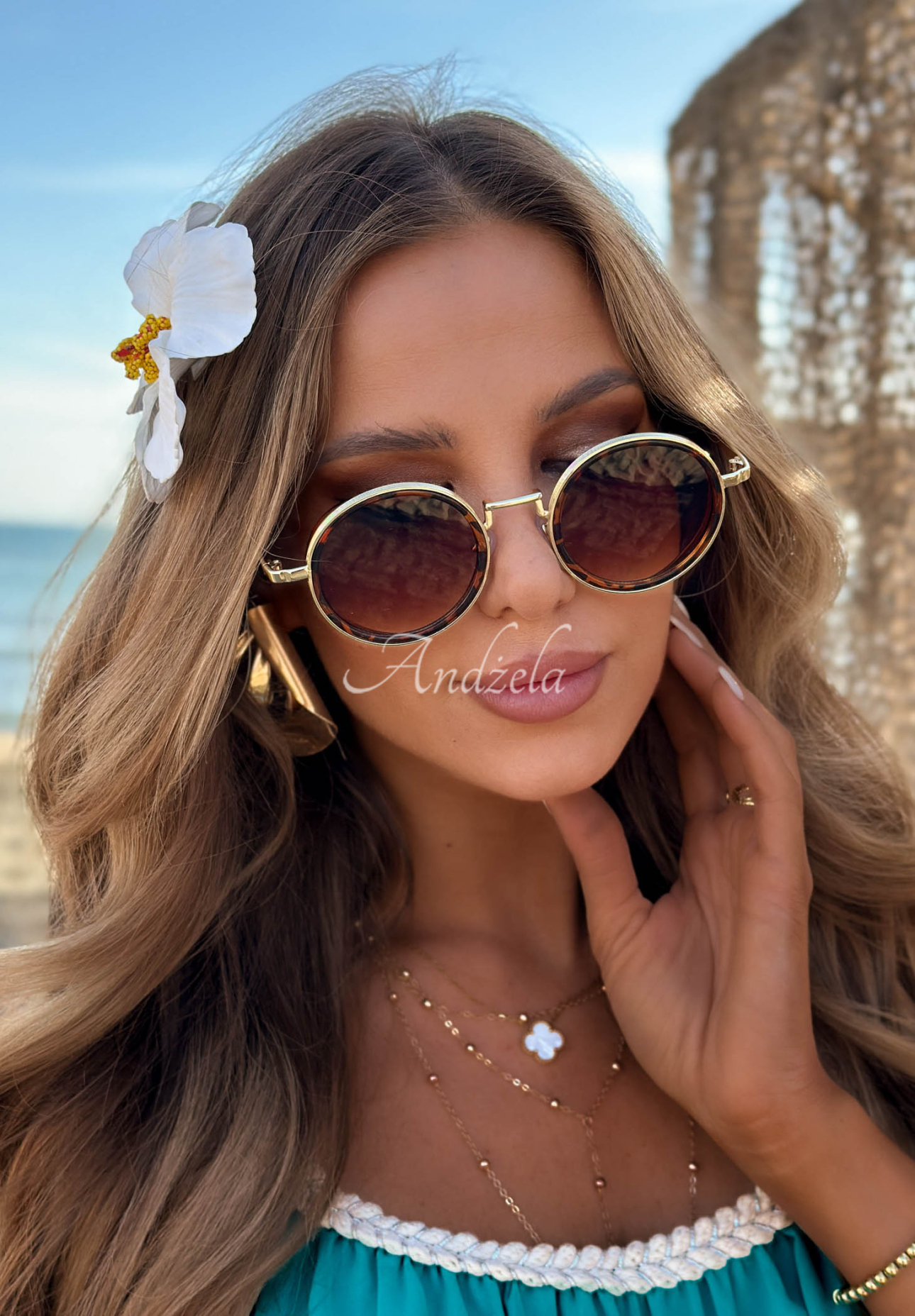 Sonnenbrille Gentle Light braun