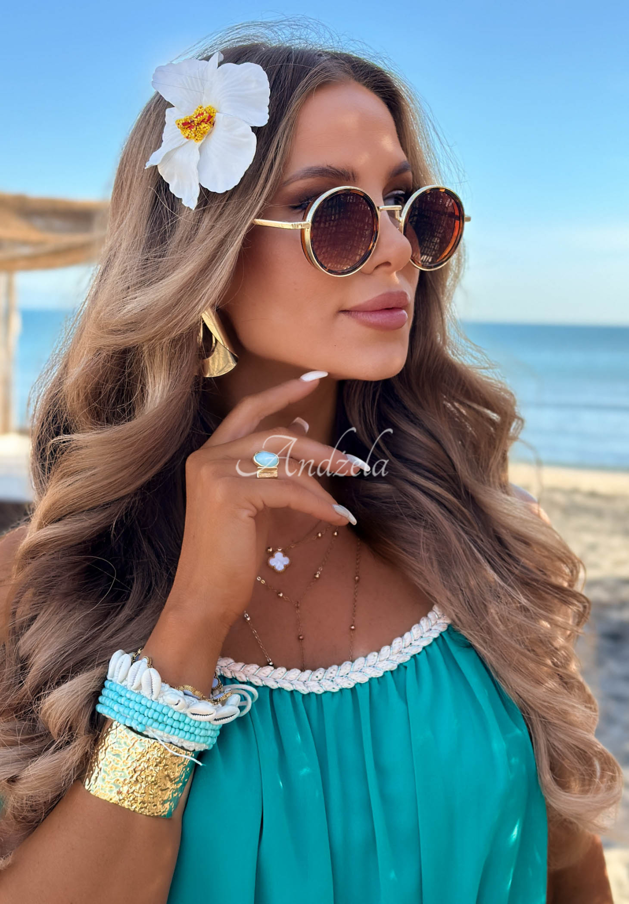 Sonnenbrille Gentle Light braun