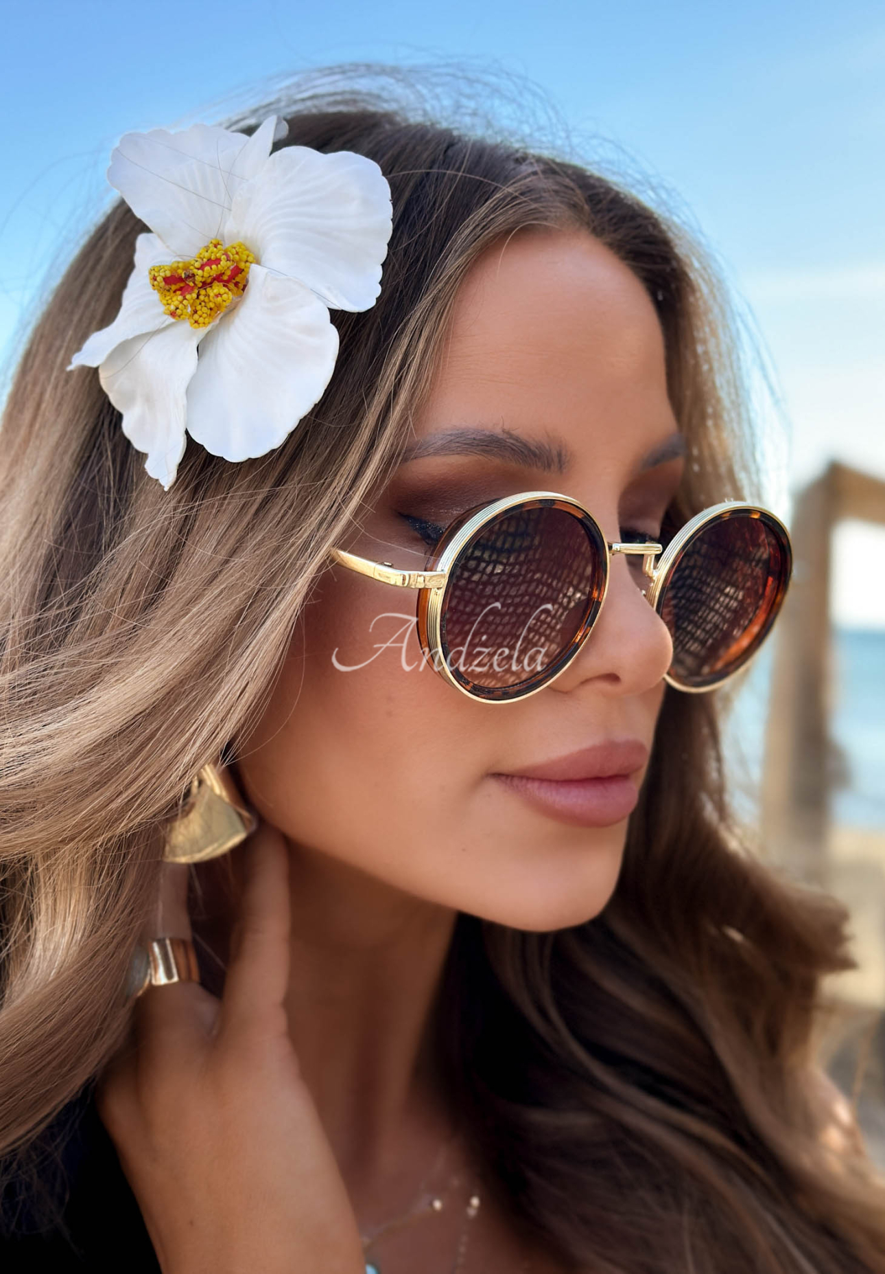 Sonnenbrille Gentle Light braun