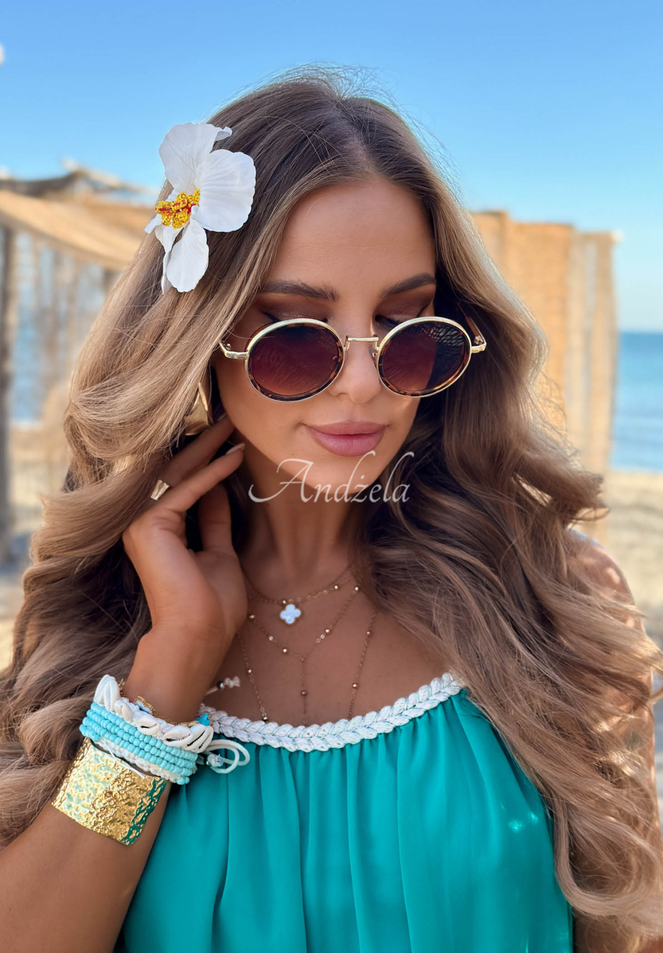 Sonnenbrille Gentle Light braun