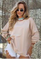 Sweatshirt oversize Not The Same Beige