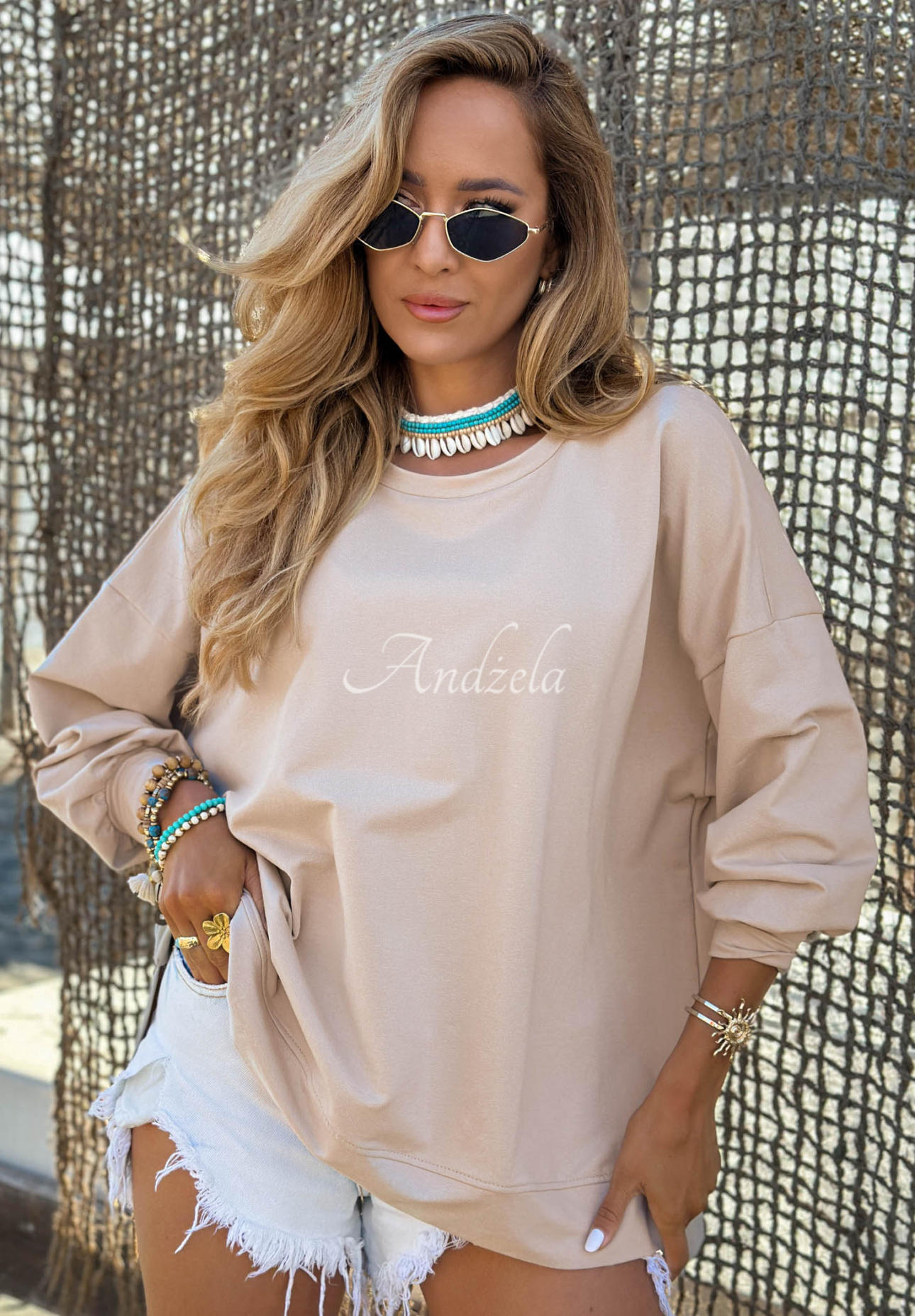 Oversize Sweatshirt Not The Same Beige
