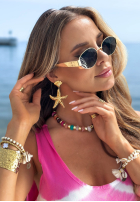 Ohrringe z rozgwiazdą Ocean Star Gold