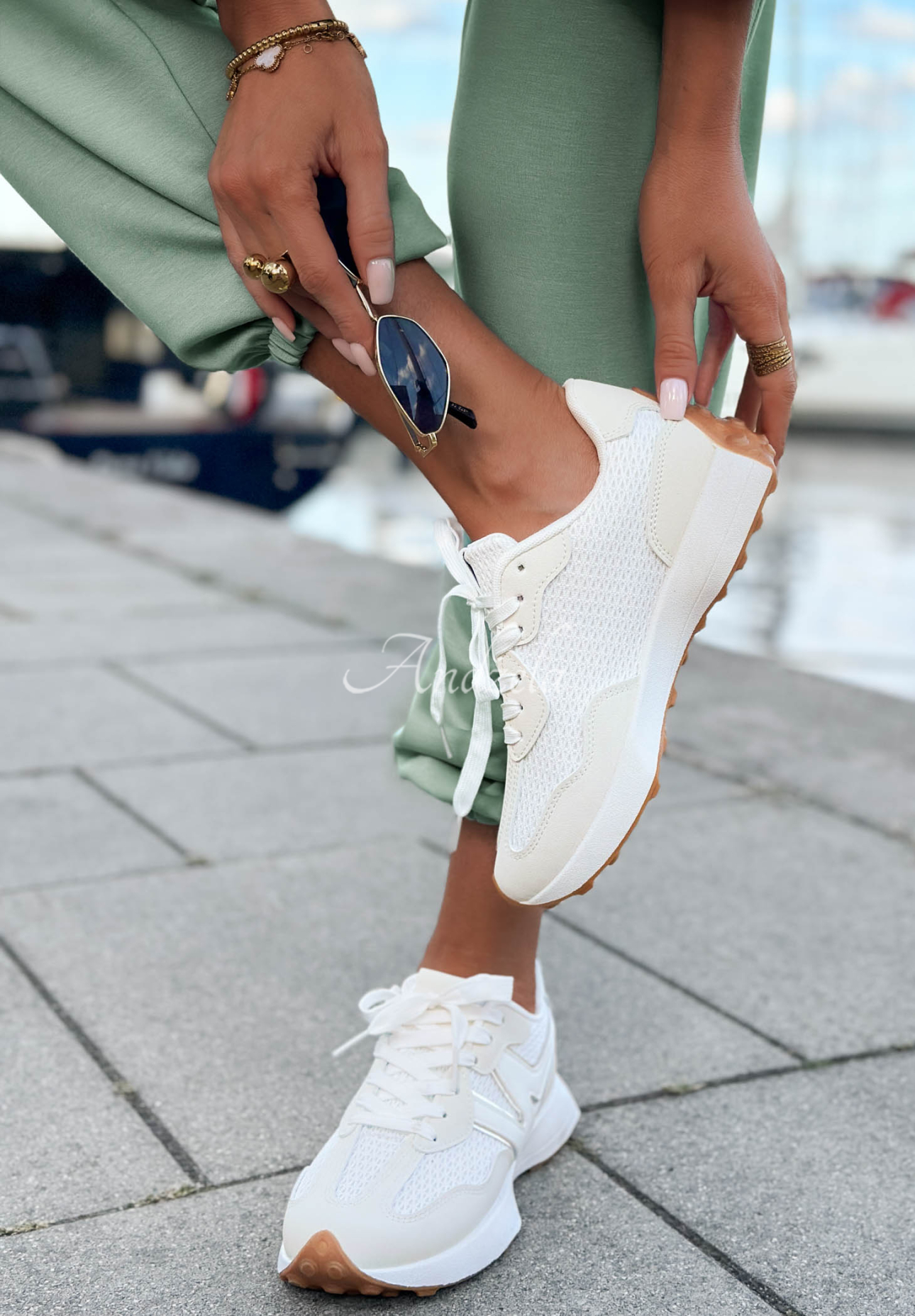 Sneaker Find Your Way Weiß