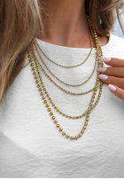 Halskette z kuleczkami Ball Chain Gold