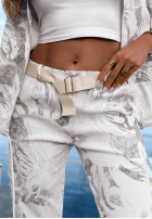 Gemustert Hose The Wild Glow Beige