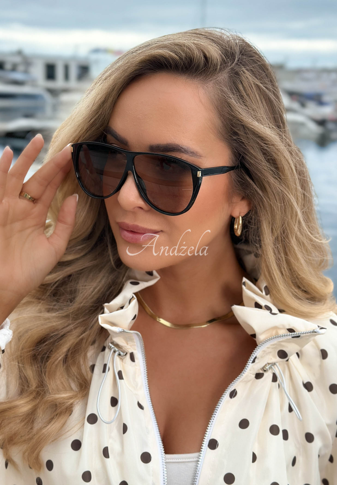 Sonnenbrille Sun Mood schwarz-braun