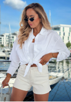 Jeans Shorts Summer Core Ecru