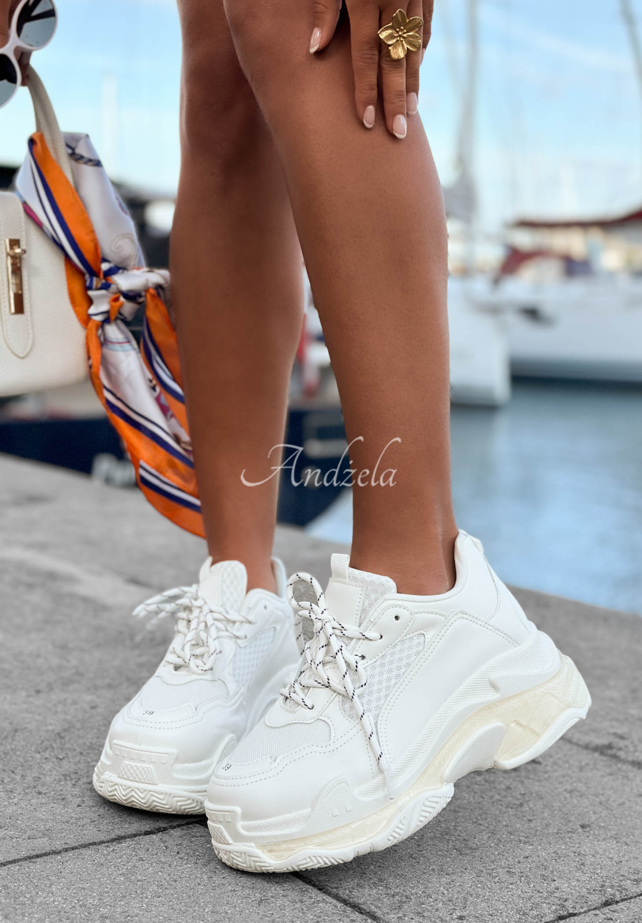 Sneaker Summer Run Ecru