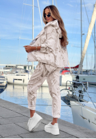 Gemustert Hose The Wild Glow Beige