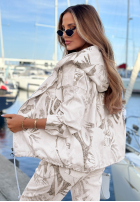 Wzorzysta Jacke The Wild Glow Beige