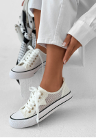 Ażurowe Sneaker Step Ahead Weiß