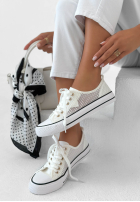 Ażurowe Sneaker Step Ahead Weiß