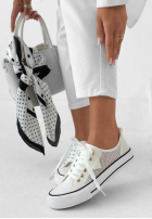 Ażurowe Sneaker Step Ahead Weiß