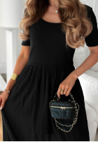 Kleid midi Aliyah Rosa