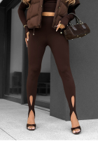Leggings z zapiętkami Velvet Muse Schwarz