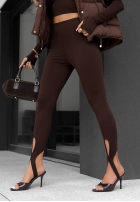 Leggings z zapiętkami Velvet Muse Schwarz