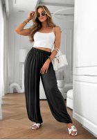 Material Hose joggery Ocean Kiss Weiß