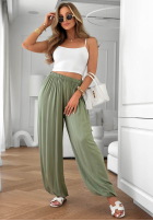 Material Hose joggery Ocean Kiss Weiß