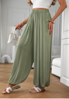 Material Hose joggery Ocean Kiss Weiß