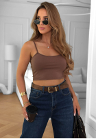 Hose Jeans mom fit z paskiem Denim Dream Dunkelblau
