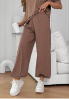 Material Hose Summer Wind Schokoladenbraun