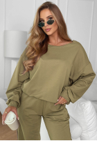Sweat Set Easy Fit Khaki