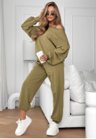 Sweat Set Easy Fit Khaki