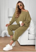 Sweat Set Easy Fit Khaki