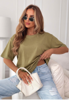 T-Shirt z krótkimi rękawami Soft Base Olivgrün