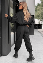 Material Hose joggery True Basic Schwarz