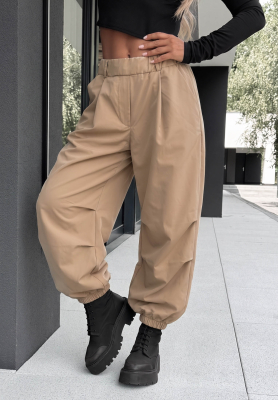 Jogginghose aus Stoff True Basic Beige