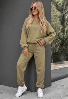 Sweat Set Easy Fit Khaki