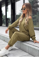 Sweat Set Easy Fit Khaki
