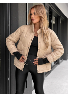 Krótka puchowa Jacke Last Thing Beige