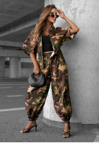 Set Hemd i Hose joggery moro Hide Me Khaki