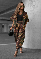 Set Hemd i Hose joggery moro Hide Me Khaki