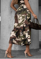 Hose z zakładkami moro Wild Energy Khaki