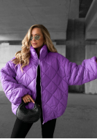 Krótka pikowana Jacke bomberka Fall Favorites Orange