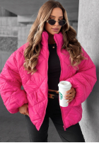 Krótka pikowana Jacke bomberka Fall Favorites Orange
