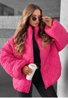 Krótka pikowana Jacke bomberka Fall Favorites Orange