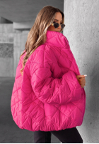 Krótka pikowana Jacke bomberka Fall Favorites Orange