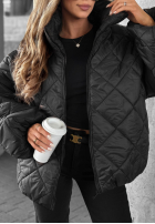 Krótka pikowana Jacke bomberka Fall Favorites Orange