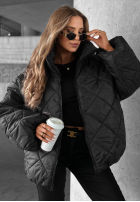 Krótka pikowana Jacke bomberka Fall Favorites Orange