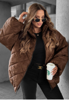 Krótka pikowana Jacke bomberka Fall Favorites Orange