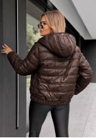 Pikowana Jacke z kapturem Wait For Me Rot