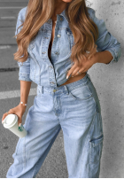 Hose Jeans balloon Until Sunset Blau
