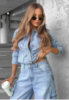Jacke Jeans What A Day Hellblau